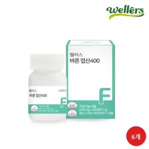 온가족건강 웰러스 엽산400 혈액건강 6박스 대용량