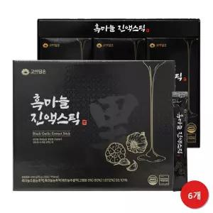 온가족건강 흑마늘진액스틱 건강보조 6박스 대용량