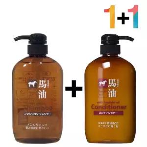 마유 샴푸 린스 에코 스칼프 무실리콘 지성 천연 일본