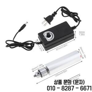 전기 핸드 385 모터 공구 JTO 척 및 기판용 조정 가능한 어댑터 포함 DC 3V 24V