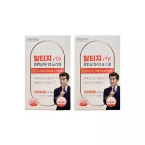 그린스토어 알티지 RTG 클린오메가3 프라임 60캡슐 2개월분 중성지방 혈행개선도움
