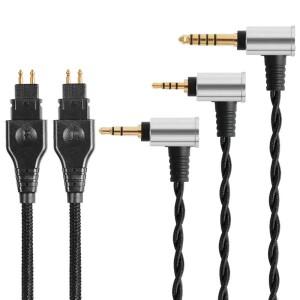 [호환품]sennheiser 호환 HD650 HD660S HD545 교체용 오디오 케이블 코드용 4.4mm 2.5mm 밸런스드 HD 헤드