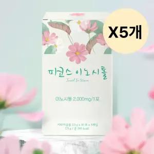 지엠팜 여성 피코스 이노시톨 엽산 레몬맛 30포 X5개 BNS