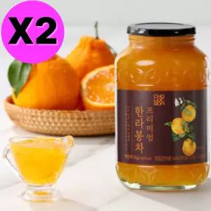 초록원 한라봉차 한라봉청 대용량 1kg X 2개 요리소스 BNS