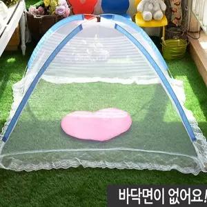 [ETN]원터치 유아 모기장 침대 텐트 휴대용 접이식 캠핑 모기차단