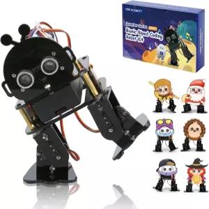 ACEBOT 로보틱스 1216세 용 아두이노 ESP32용 바이오닉 이족 로봇 키트 STEM 과학 쿨 엔지니어링 빌딩