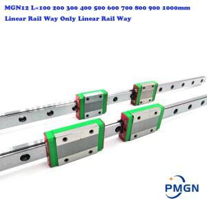 리니어 레일 블록 선형 가이드 MGN12 100 기계용 400 전용 900 1000MM 200 800 600 500 300 700 웨이 CNC 12MM