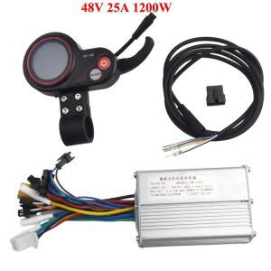 전동 킥보드 컨트롤러 KUGOO M4 용 브러시리스 모터 전기 스쿠터 6 핀 TF100 디스플레이 48V 25A 1200W