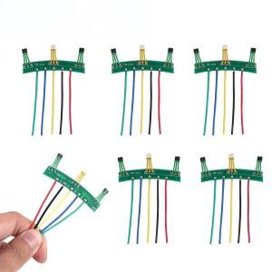 전동 킥보드 컨트롤러 1/3/5/10pcs 전자 스쿠터 자전거 용 모터 홀 센서 보드 케이블이있는 2 륜 전기 자동차 3147 41F 213 60 PCB