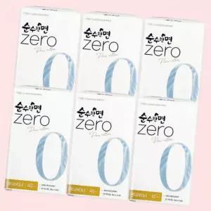 순수한면 제로 라이너 40P X 6팩 4388638