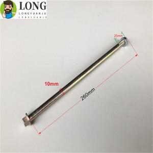 M10x260mm 바이크 오토바이 전기 자동차 배터리 스쿠터 프론트 액슬 샤프호환트 리어 포크 허브 전동사이클