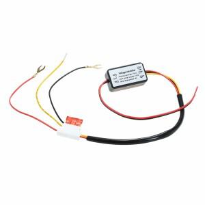 자동차 LED 주간 주행등 ON/OFF 스위치 컨트롤러 12V 5A DRL 릴레이 타임랩스 전원 차단 기능