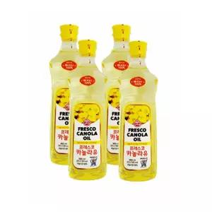 프레스코 카놀라유 900ML x 4개