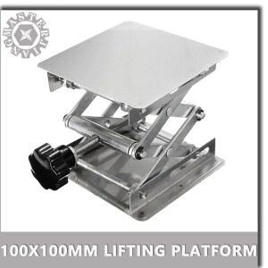 루터기 CNC 타각기 데스크탑용 미니 스틸 리프팅 사무실 , 100 초점 높이 45145MM