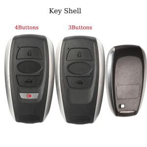 Jingyuqin 원격 자동차 키 쉘 케이스 fob for Subaru 호환 BRZ Legacy Impreza Forester WRX 아웃백 XV Cro