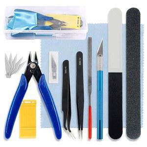 11PCS 모델 위한 공예 취미 키트 도구 건물 건축 수리를 세트 기본 키트 조립 건담