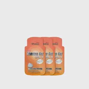 여행용 면도크림 일회용 쉐이빙 면도 젤 폼 크림 3ml 200개