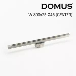 도무스 트렌치 W800C 25x800mm 센터형 초슬립 욕실 샤워부스 배수 냄새차단 트랜치