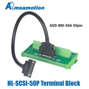 델타 HL-SCSI-50P AB 시리즈 서보 드라이버 용 ASD-A2 (CN) CN1 터미널 보드 블록 ASD-BM-50A 케이블 SCSI5