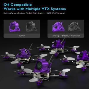 FLYWOO 파이어플라이 16/18 1S 나노 베이비 V3 프레임 키트 가볍고 내구성 있는 마이크로 FPV 드론 섀시 DI