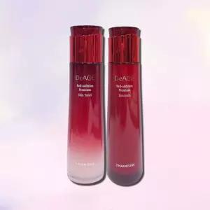 참존 디에이지 레드 애디션 프리미엄 2종세트 (토너140ml+에멀전140ml) 탄력케어