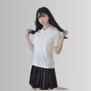교복몰 쿨론 PK 반팔 티셔츠 (여성) 카라티 반팔티