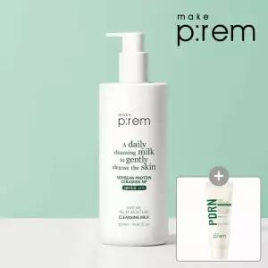 수분보충 [L포인트 최대3천원][공식]메이크프렘 세이프 미 모이스처 클렌징밀크 500ml 진정 쿨링 트러블피