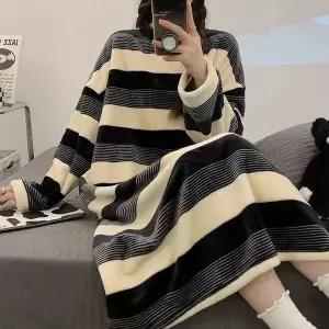 코크니앵 원피스잠옷 면파자마 극세사잠옷 라운지웨어