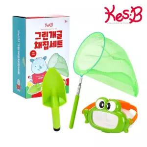 개구리 채집세트x1개 잠자리채+채집용삽+채집통포함