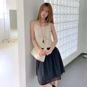 여자 데일리 데이트룩 바캉스 청순 발랄 볼륨 미니스커트