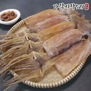 가락시장521 햇살 담은 동해안 건조 오징어 20미 1.2kg내외 마른안주 말린오징어