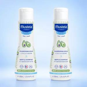 1+1 무스텔라 젠틀 샴푸 200ml 2개 / 유아 아기샴푸