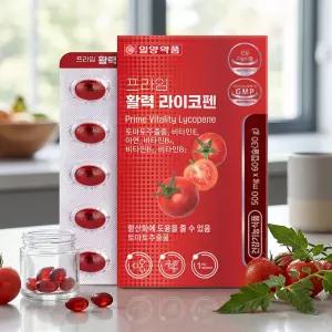 토마토 추출 라이코펜 캡슐 베타카로틴 항산화 건강 보충 식품