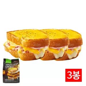 삼립 시티델리 프렌치 토스트 딥펜타치즈 510g (170gX3입) X 3봉