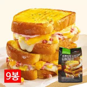 삼립 시티델리 프렌치 토스트 딥펜타치즈 510g (170gX3입) X 9봉