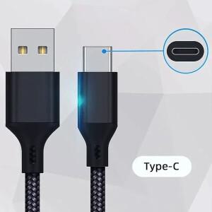 [호환품]PS5/Xbox 시리즈 S X 컨트롤러용 PS5 게임패드 액세서리용 2/3미터 타입 C 충전 케이블
