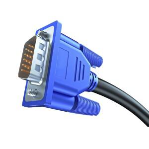 1.5M/3M/5M VGA 케이블 3+6 남성-남성 비디오 풀 구리 15핀 HD 컴퓨터 모니터 프로젝터 연결 라인