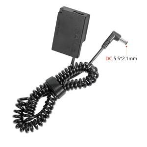 DR-E18 LP-E17 더미 배터리 D-TAP DC 커플러 Canon EOS 반란군 T6i RP SL2 R8 R10 77D 200D