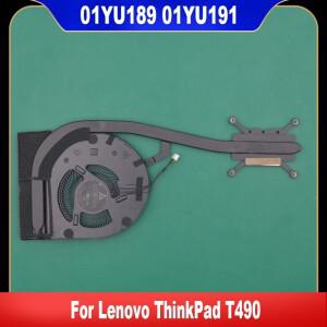 lenovo 호환 ThinkPad T490 T14 Gen 1 노트북 냉각 팬 쿨러 (방열판 포함) 01YU189 고