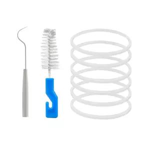 Ninja 고무 개스킷 교체 부품 씰 O링 흰색 6개 팩 322인치 단일 서브 블렌더 칼날 6핀 호환 Nutri BL660