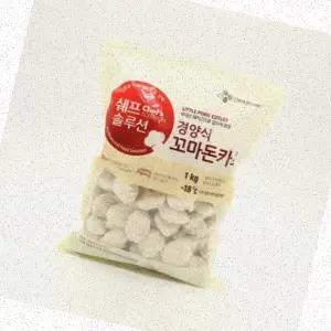 꼬마돈까스 돈까스 쉐프솔루션 경양식 냉동 간편식 가정용 1kg