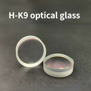직경 38mm 초점 거리 110mm 접착식 오목-볼록 렌즈 광학 요소 비디오 현미경 H-K9 유리