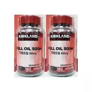 커클랜드 시그니춰 크릴오일 500mg x 180 x 2개