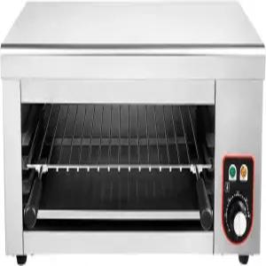상업용 도롱뇽 브로일러 1500W 110V 전기 치즈 멜터 그릴 스테인리스 스틸 머신 멜트 카운터탑 토스트