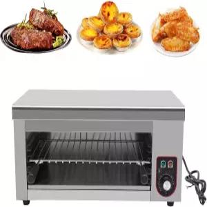 1500W 전기 치즈 멜터 그릴 110V 상업용 도롱뇽 브로일러 스테인리스 스틸 머신 카운터탑 토스트 샌드위치