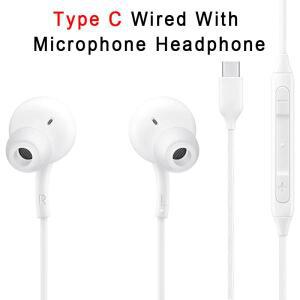 삼성호환 AKG 이어폰 EO-IG955 유형 C Galaxy S24 S23 S22 S21 Note 20 10 Ultra 헤드폰 용 마이크 유선 헤