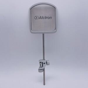 Alctron PF09 메탈 팝 필터 이동식 클램프 하이 퀄리티 메쉬 실버 색상 수직  수평 사용 가능