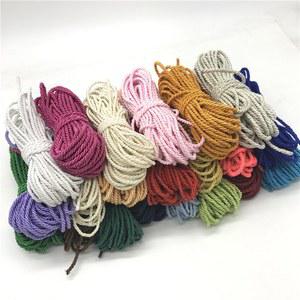 PP로프 10 야드 PARACORD 로프 3MM 3 가닥 홈 폴리 팔찌 프로필렌