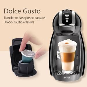 Dolce Gusto 커피 캡슐 변환용 재사용 가능 어댑터 Genio S Piccolo Machine Coffee Accesso와 호환