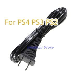 [호환품]플레이스테이션 PS4 PS3 PS2 게임 컨트롤러용 교체 전원 케이블 EU 미국 공급 장치 연결 코드 1m 1